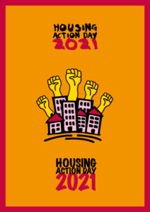 Wie wollen wir leben? Gemeinsam für eine solidarische Stadt! - Aufruf zum Housing Action Day 2021