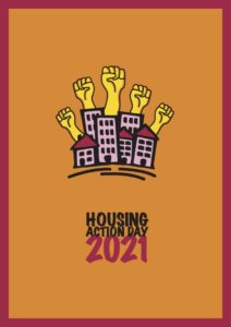 Wie wollen wir leben? Gemeinsam für eine solidarische Stadt! - Aufruf zum Housing Action Day 2021